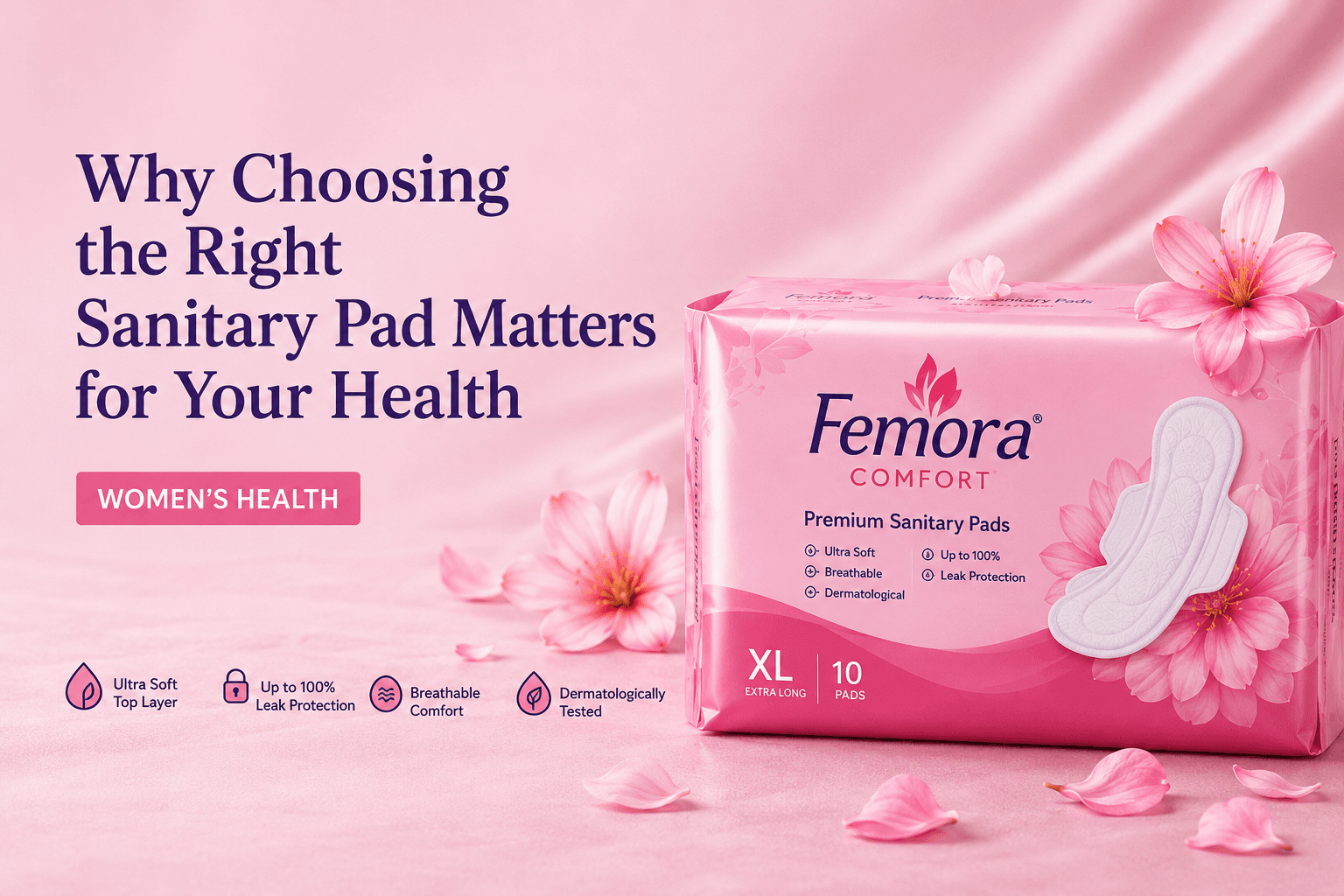 Why Choosing the Right Sanitary Pad Matters for Your Health