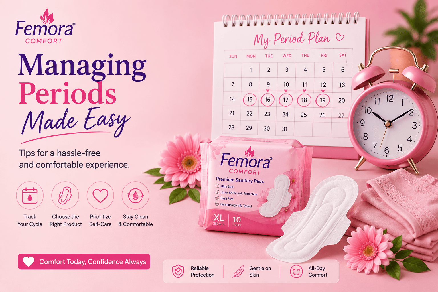 Managing Periods Made Easy: Practical Tips & Guidance
